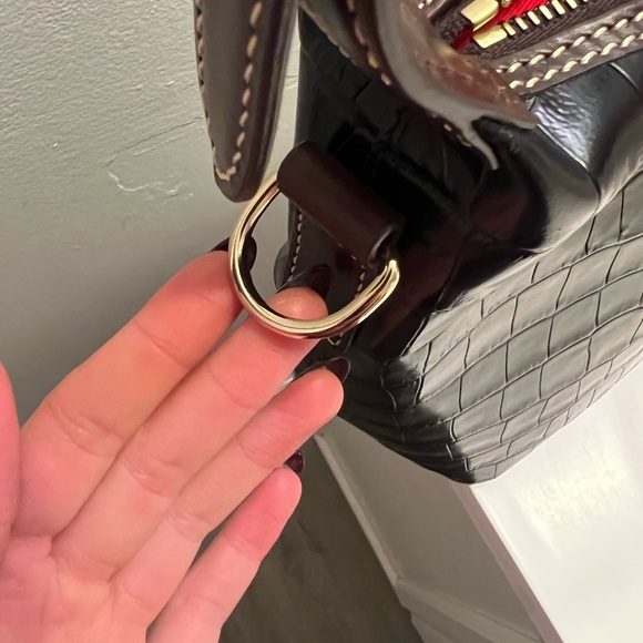 Dooney & Bourke NWT Paige snakeskin bag - NEVER USED. Perfect Condition - Picture 9 of 9